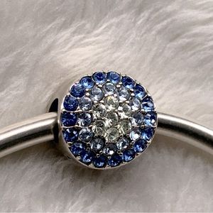 Chamilia Sterling & Swarovski Blue Sparkle Charm